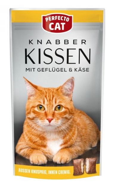 Подушечки Perfecto для котів, сир, 50 грам